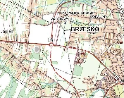 Działka produkcyjno-usługowa Brzesko