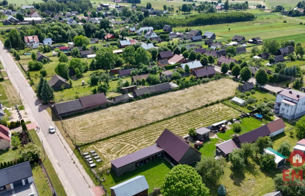 Działka na podlaskiej wsi