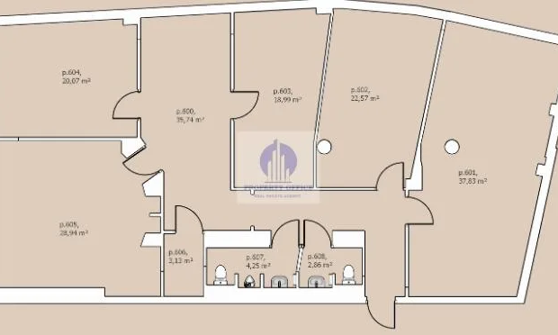 Wola: lokal biurowy 173,32m2 do wynajęcia