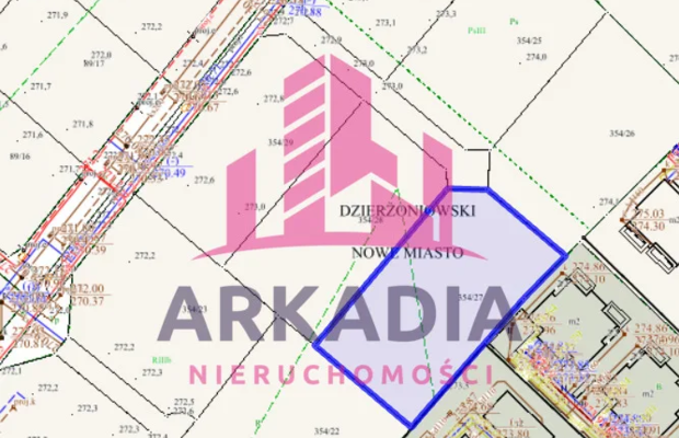 Działka budowlana ul. Wiosenna 1420 m2