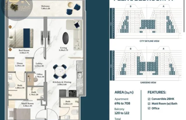 Apartamenty, umeblowane