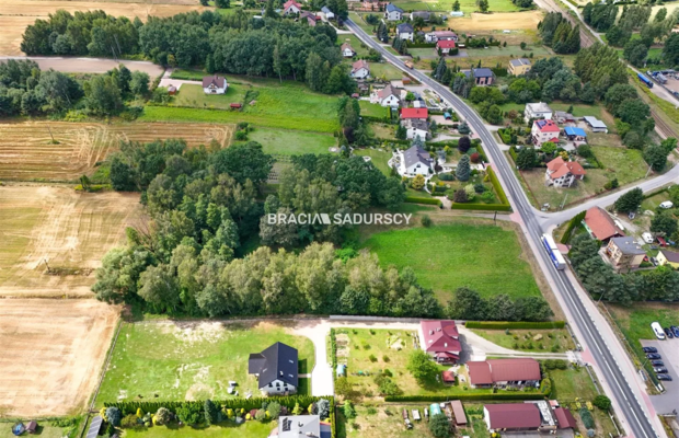 Działka usługowa / MPZP / główna droga krajowa