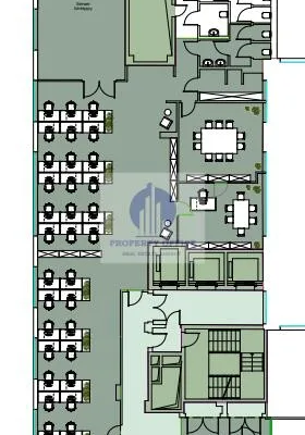 Mokotów: lokal biurowo-usługowy 505 m2 do wynajęcia