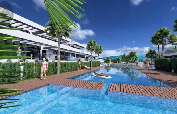 Apartament przy polu golfowym w Algorfa