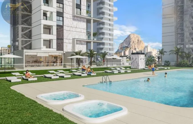 apartamenty z widokiem na morze w Calpe