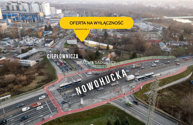 Hala Kraków Ciepłownicza - pod handel , magazyn