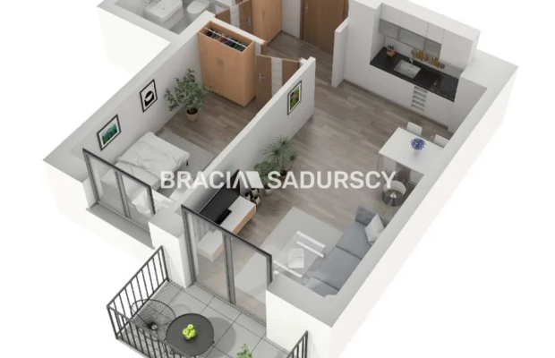 2 POKOJE | 5. PIĘTRO | BALKON | DĄBSKA |GARAŻ|