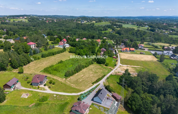 Działka widokowa w Byszynac 13 arów gm.Wieliczka