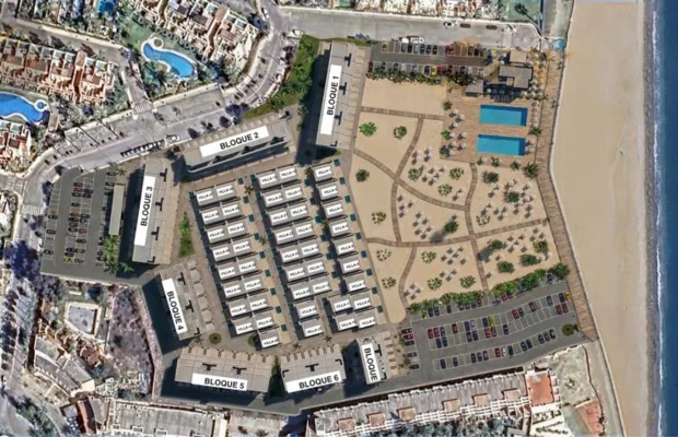 apartamenty turystyczne przy plaży w Vera Playa