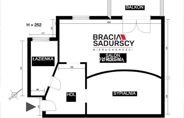 KLINY | 40m2 |PARTER |ZIELEŃ