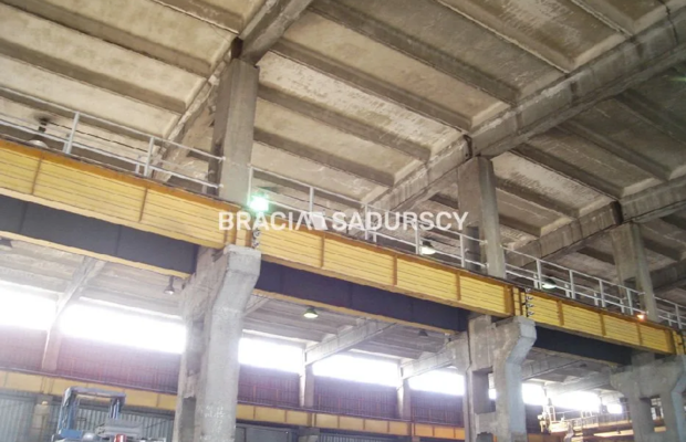 *Zdjęcia należą do właściciela oferty.    
  
Hala o powierzchni  1000m2  i wysokości 10m .   

  Konstrukcja żelbetowa, stropy