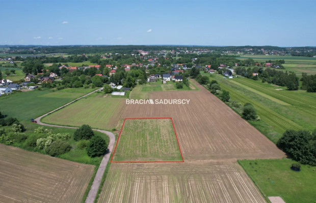 Działka z pozwoleniem na budowę w Wołowicach!