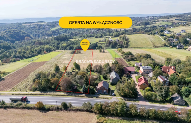 Działka budowlana/98 ar/Wierzchowie/Wielka Wieś