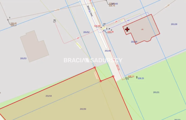 Widokowa działka budowlana o pow. 19a 