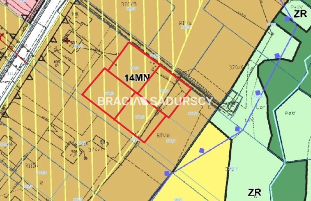 Działka budowlana w Zawadzie gm. Myślenice. 
Oferujemy do sprzedaży atrakcyjne, widokowe działki budowlane o powierzchni 700 m2