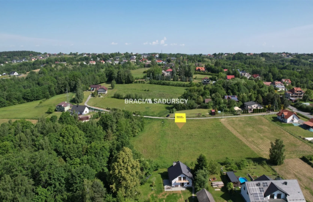 Działka widokowa Byszyce, gmina Wieliczka