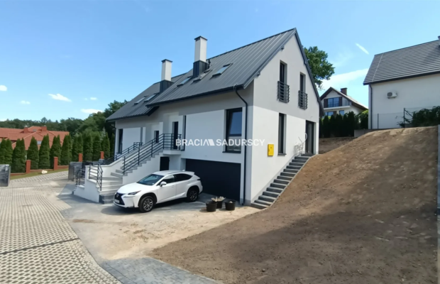 Nowe domy zabudwa bliźniaczej Zabierzów