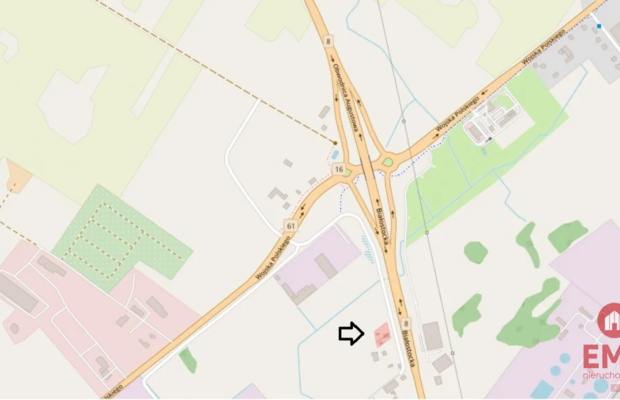 Działka usługowa w Augustowie