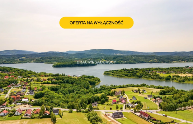 Dom w spokojnej okolicy Jeziora Dobczyckiego.