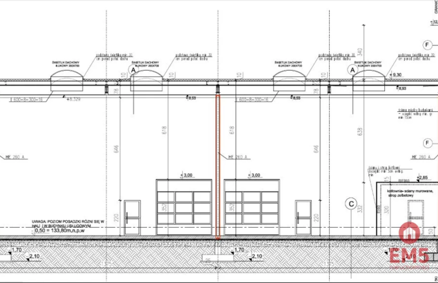 Hala/magazyn 400 m2