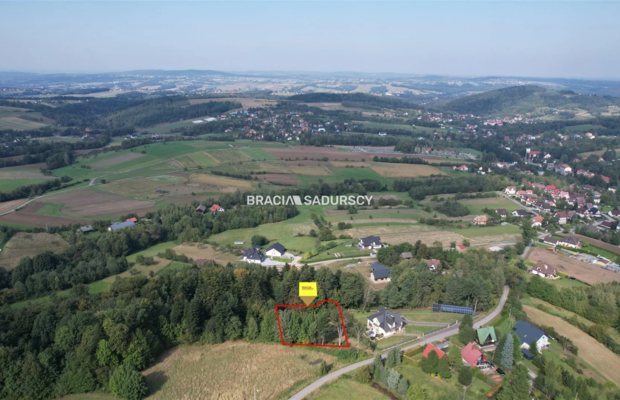 Działka pod dom | 16 ar | Beskid Wyspowy 