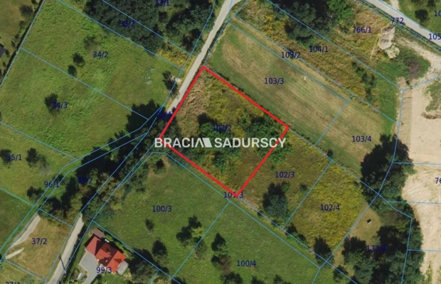 Działka 2200 m², Balice, zabudowa jednorodzinna 