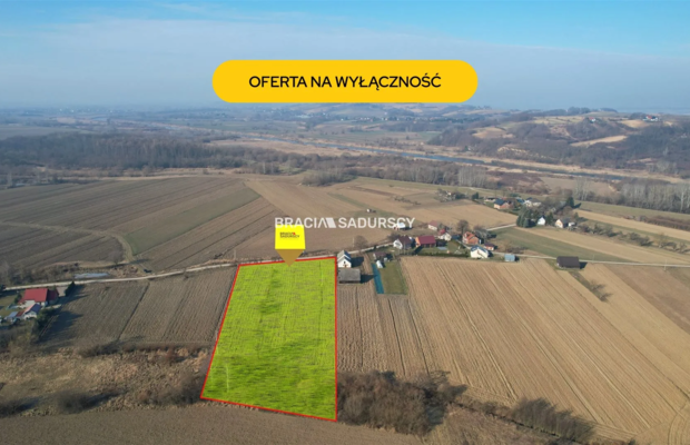 Popędzyna działka z możliwośćią uzyskania WZ