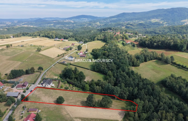 DZIAŁKA BUDOWLANA WIDOKOWA STARE RYBIE 57 ARÓW 