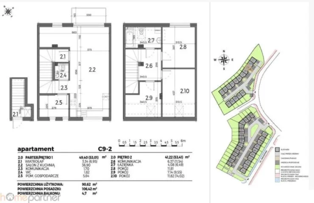 Mieszkanie dwupoziomowe z parkingiem w cenie!