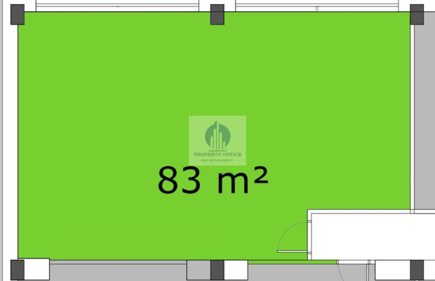Włochy: lokal biurowy 91,30 m2 do wynajęcia