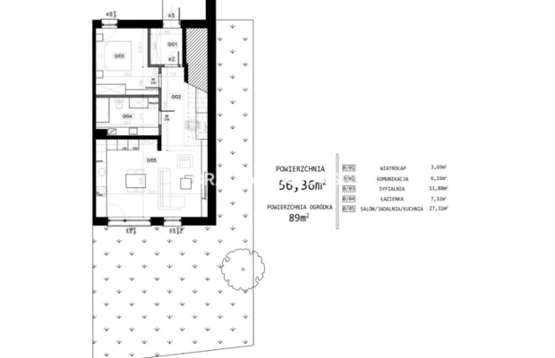Parter z 85 m² ogródkiem przy Łąkach Nowohuckich