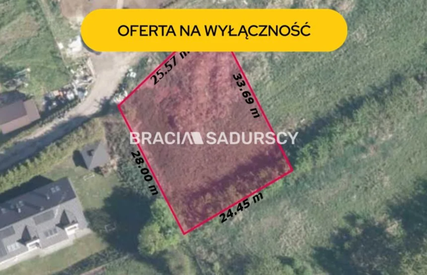 Działka budowlana|Dojazdów|760m|NowaZabudowa