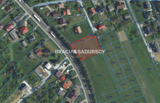 Widokowa działka budowlana o pow. 19a 