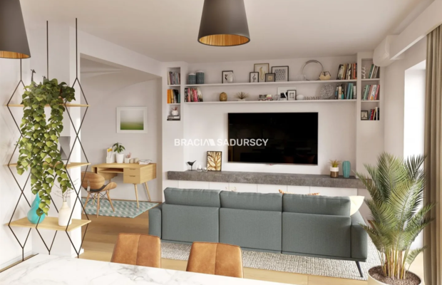 Parter z 85 m² ogródkiem przy Łąkach Nowohuckich