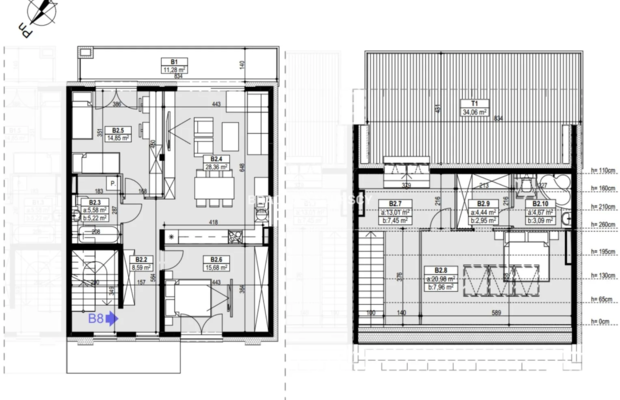 Zalesie/ 4 pok Apartament 73m / Ogródek/ 2xparking