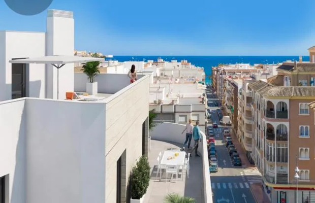 Nowoczesne apartamenty 300 m od plaży w Torrevieja