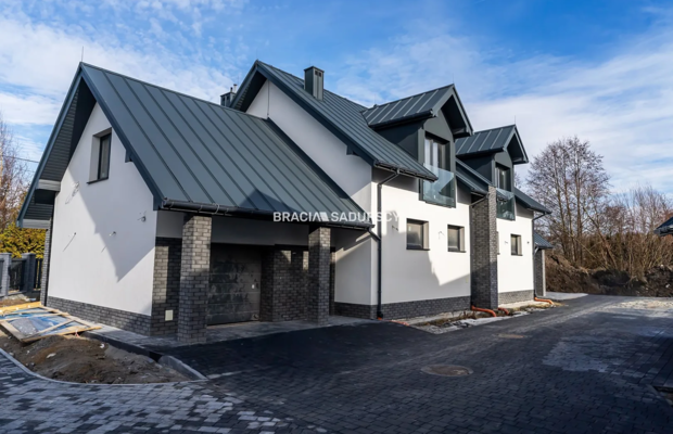 Dom bliźniak z garażem Modlniczka 164m/140m 