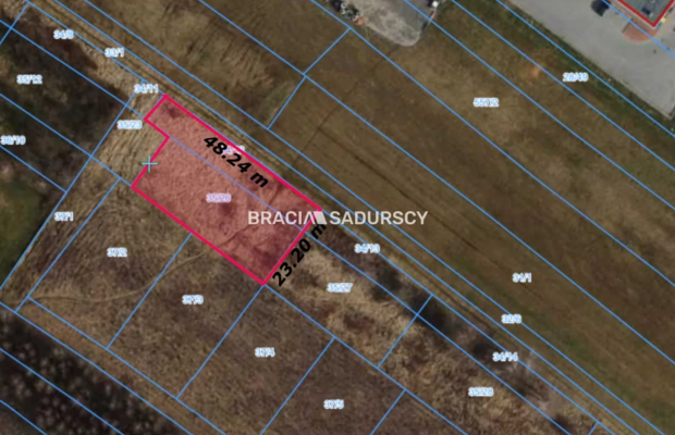 działka budowlana w Krakowie - Bronowice