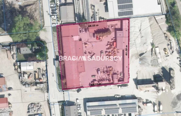 Hala 1190 m² + plac | Igołomska