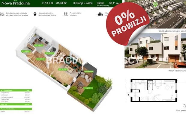 Nowa Pradolina mieszkaniez 2 poziomowe