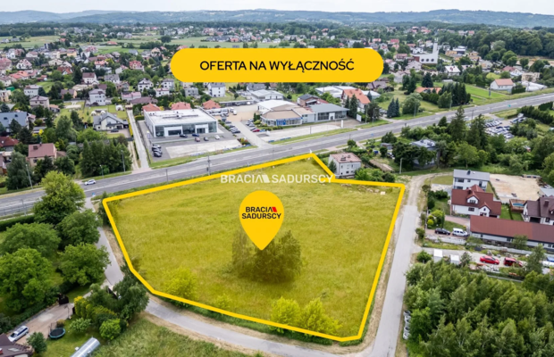 Atrakcyjny teren Tarnów przy drodze 94 