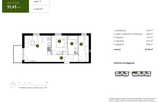 Smart Apartament na Prądniku Białym blisko Zieleni