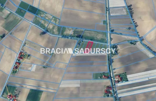 Działka budowlano-rolna o pow.: 1519 m2