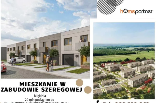 Mieszkanie w szeregu! OKAZYJNA CENA!
