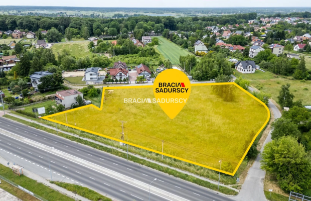 Atrakcyjny teren Tarnów przy drodze 94 