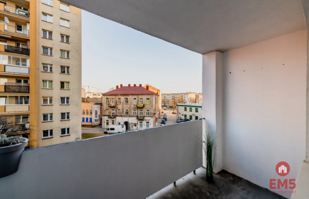 Dwa oddzielne pokoje, balkon, Centrum