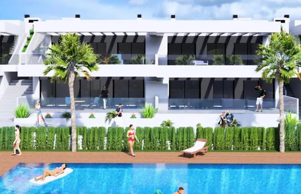 Apartament przy polu golfowym w Algorfa