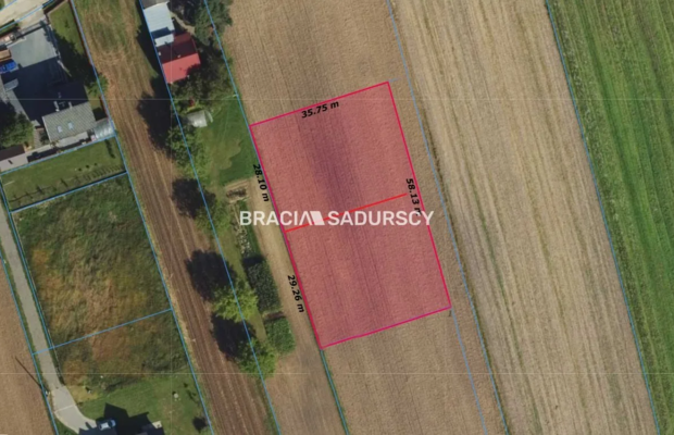 Działka budowlana - Kraków, Nowa Huta, Łuczanowice, ul. ks. Kazimierza Figlewicza  

 Na sprzedaż działka budowlana o powierzch