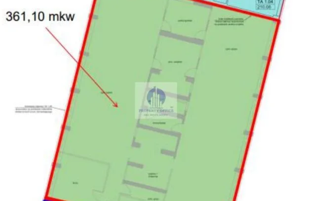 Ursynów : lokal biurowy 386,38m2 do wynajęcia