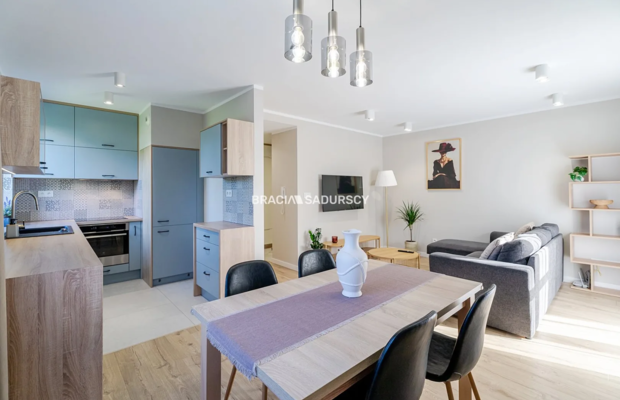 Nowoczesne 56 m² z ogrodem i garażem